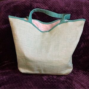 Lancolm Teal Tote Bag